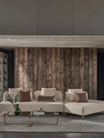 Lampada da terra Sferatus Piantana in acciaio verniciato con 3 sfere in vetro borosilicato parzialmente specchiate di Bontempi