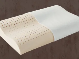 Guanciale Doppia Onda in Lattice con supporto alla cervicale di Ideare