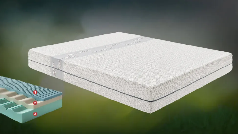 Materasso in memory foam Sanimed di Ideare