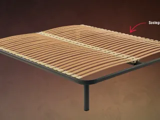 Linea Letto anatomica in metallo Agata di Ideare