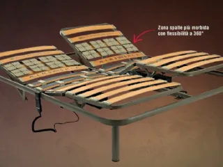 Rete Letto ortopedica in metallo Basic Deluxe di Ideare