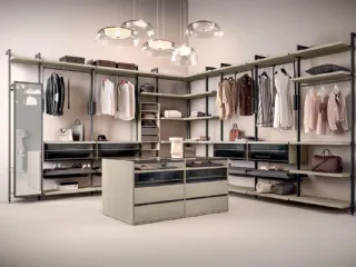 Cabina Armadio Virgo V303 in legno di Mercantini