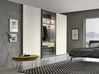 Armadio scorrevole Scrigno Materico di Sangiacomo