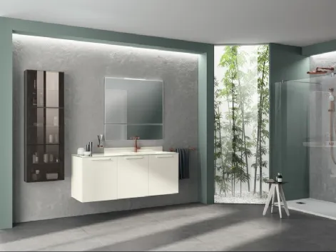 Mobile da Bagno Aquo MInimalism Laccato Opaco di Scavolini Bathrooms