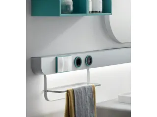 Accessorio da Bagno Dandy Plus Task Bar Alluminio di Scavolini Bathrooms