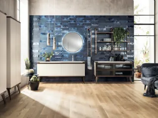 Mobile da Bagno Diesel in Decorativo Soft Beige di Scavolini Bathrooms