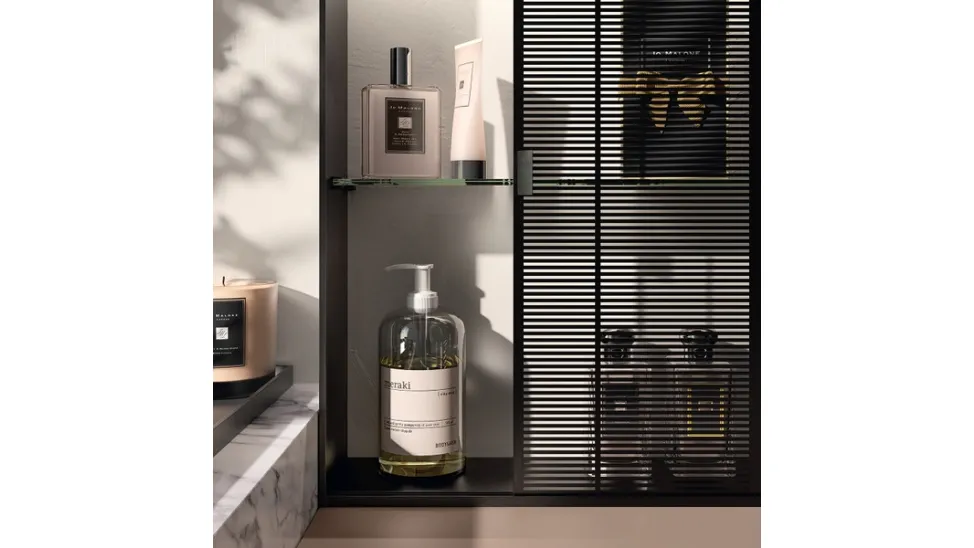 Accessorio da Bagno Lido Sistema Setup con Ante Scorrevoli di Scavolini Bathrooms