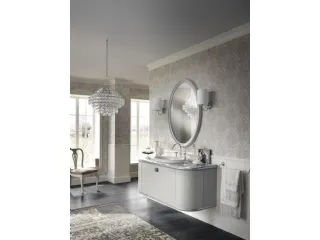 Mobile da Bagno Magnifica Laccato Opaco Grigio Airone di Scavolini Bathrooms