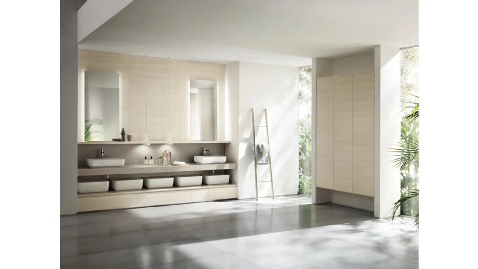 Mobile da Bagno Qi Armadio Olmo di Scavolini Bathrooms