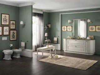 Mobile da Bagno Baltimora Laccato Opaco Grigio Chiaro di Scavolini Bathrooms