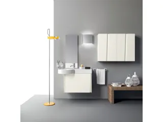 Mobile da Bagno Lagu Laccato Opaco Bianco Prestige di Scavolini Bathrooms