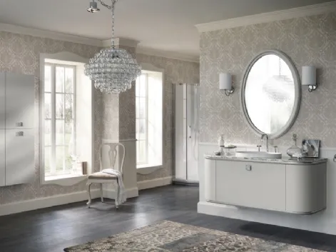 Mobile da Bagno Magnifica Laccato Opaco Grigio Airone di Scavolini Bathrooms