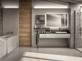 Mobile da Bagno Tratto Laccato Lucido Bianco Prestige di Scavolini Bathrooms