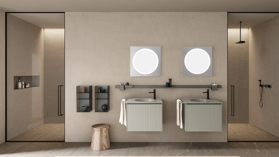 Mobile da Bagno sospeso Tulle 09 di Archeda