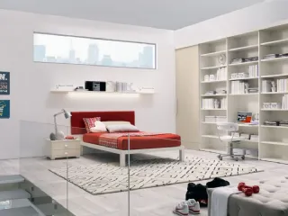 Cameretta per ragazzi in laccato opaco Idea 101 di Corazzin