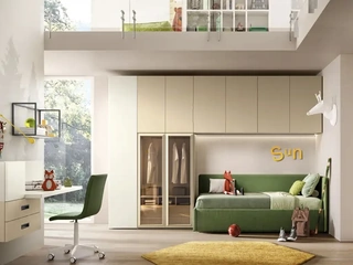 Cameretta a ponte K111 di Moretti Compact Camerette