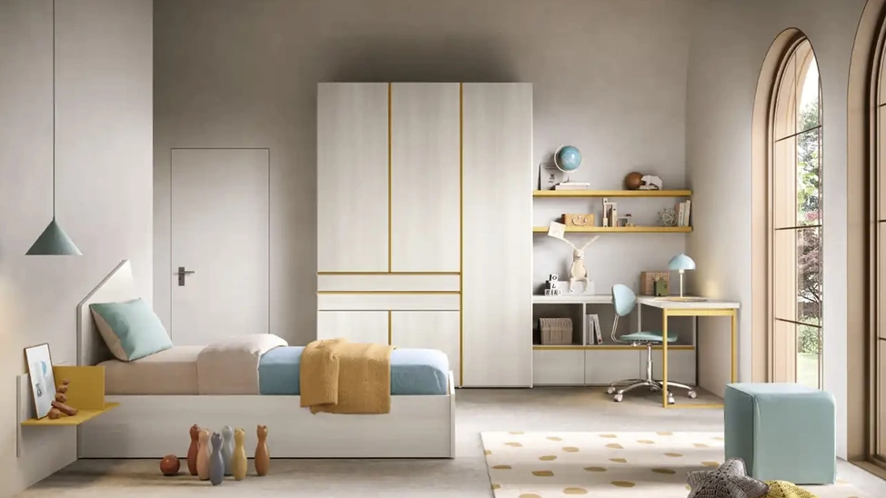 Cameretta componibile K113 di Moretti Compact Camerette