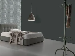 Letto in tessuto Desio Ring con contenitore di Excò