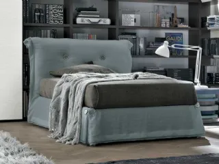 Letto singolo con testiera Amami di Tomasella