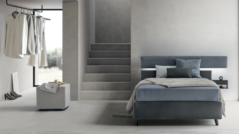 Letto con box contenitore Denver di V&Nice