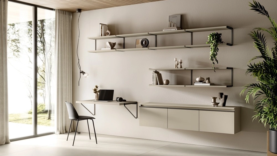 Libreria Living Stilo Canapa di Scavolini