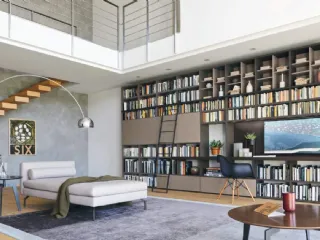 Libreria Modo Composizione M6C68 di Sangiacomo