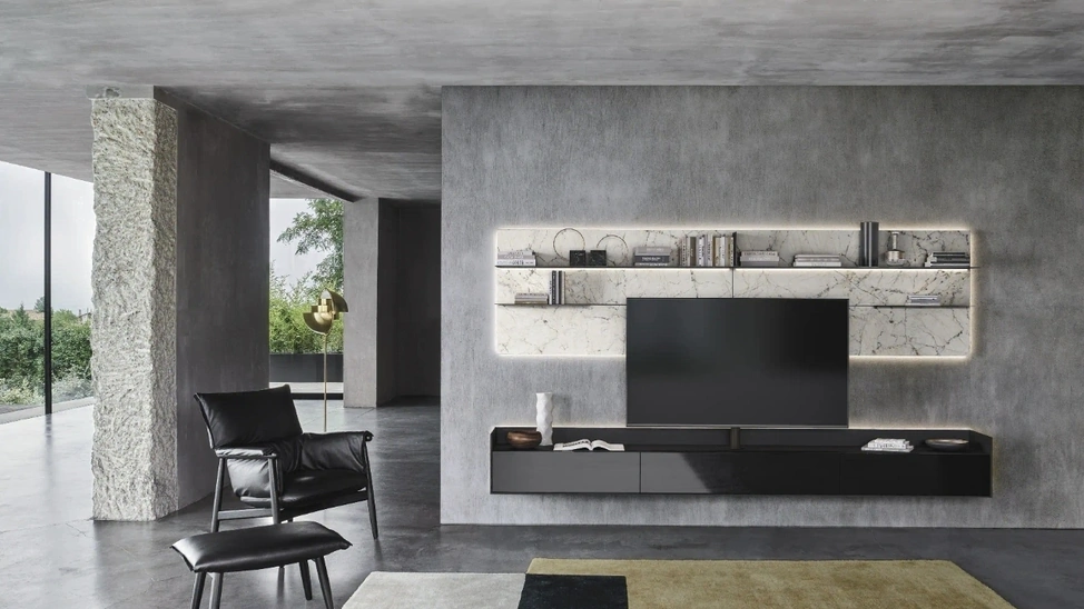 Parete Attrezzata Cabaret One 01 di Sangiacomo