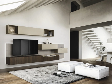 Parete Attrezzata Lampo 016 di Sangiacomo