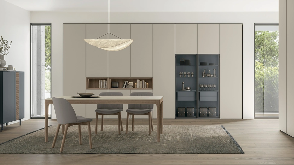 Parete Attrezzata Logica Plus UNIT 04 di Tomasella