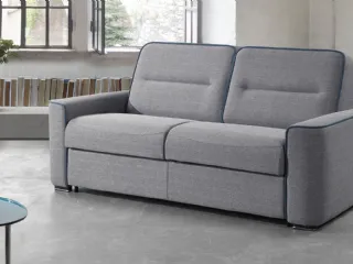 Divano Letto lineare in tessuto Apollo de Il Benessere