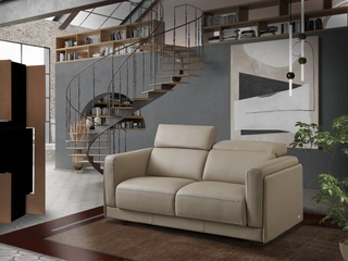 Divano Letto in pelle Massimo de Il Benessere