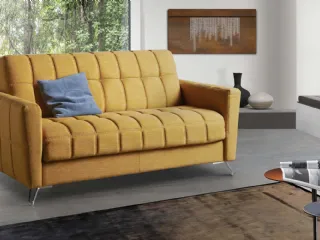 Divano Letto lineare in tessuto trapuntato Mixer de Il Benessere