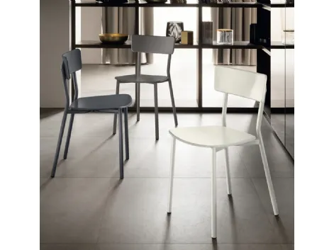 Sedia Metallic in polipropilene di Scavolini