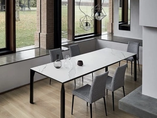 Tavolo Mirage in SuperMarmo di Bontempi