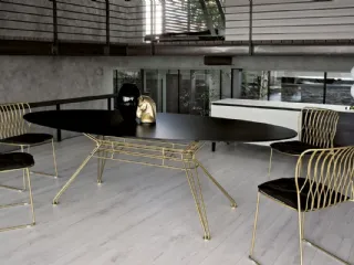 Tavolo ovale Sander di Bontempi