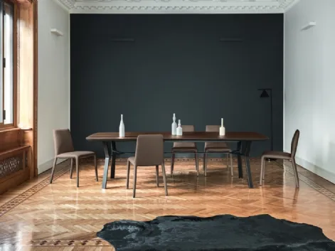 Tavolo Iron in Rovere Termotrattato di Sangiacomo