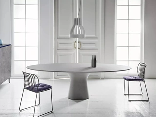 Tavolo Podium in cemento di Bontempi