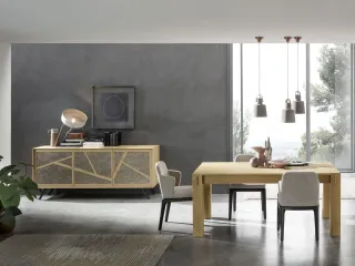 Tavolo in rovere Stoccolma di Alta Corte