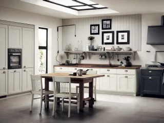 Cucina Classica Favilla con Top in Laminato Old Natural di Scavolini